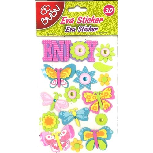 BU-BU | BU-BU00085 3D EVA STİCKER