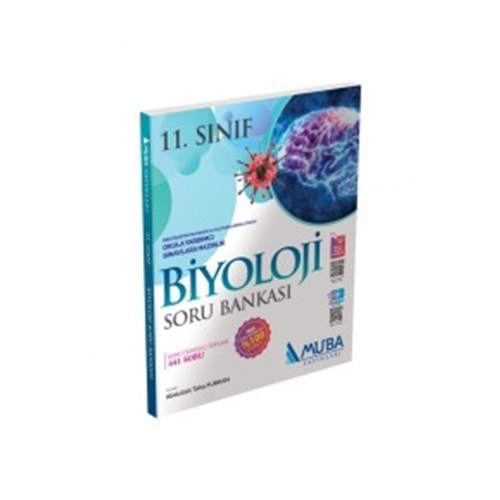 MUBA | 11. SINIF BIYOLOJI SORU BANKASI - 2024