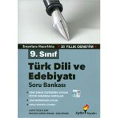 AYDIN | 9. SINIF TÜRK DİLİ VE EDEBİYATI SORU BANKASI - 2023
