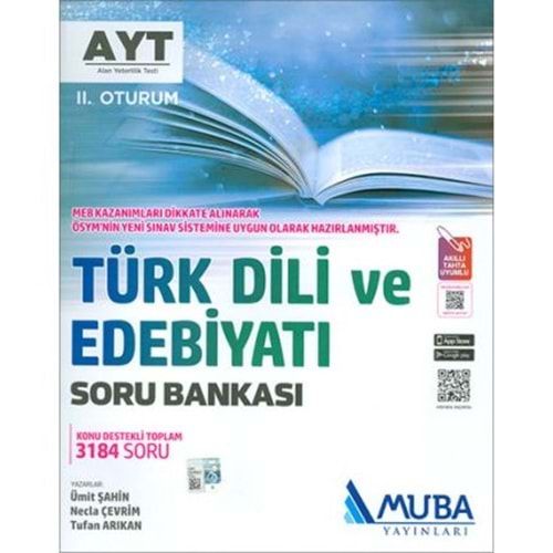 MUBA | AYT TÜRK DILI VE EDEBİYATI SORU BANKASI - 2024