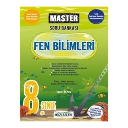 OKYANUS | 8. SINIF MASTER FEN BİLİMLERİ SORU BANKASI - 2022