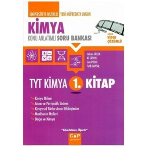 ÇAP | ÜNİV. HAZ KİMYA BİLİMİ 1.KİTAP K.A.-S.B. - 2021