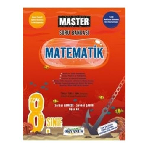 OKYANUS | 8. SINIF MASTER MATEMATİK SORU BANKASI - 2022