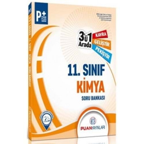 PUAN | 11.SINIF KİMYA 3'Ü 1 ARADA SORU BANKASI - 2023