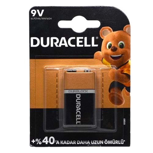 DURACELL | ALKALİN PİL 9 VOLT
