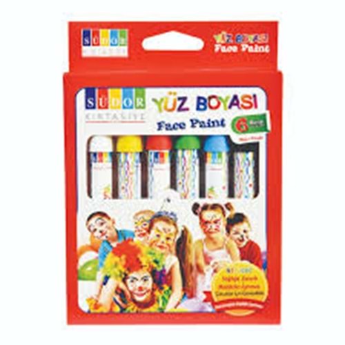 SÜDOR | YÜZ BOYASI SET 6