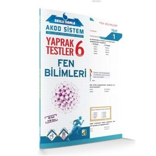 DAMLA | 6. SINIF FEN BİLİMLERİ AKILLI DAMLA Y.T. - 2021