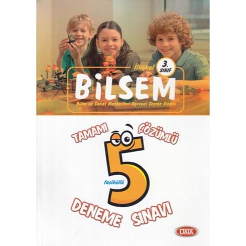 DATA | BİLSEM 3. SINIF TAMAMI ÇÖZÜMLÜ 5 DENEME SINAVI - 2022