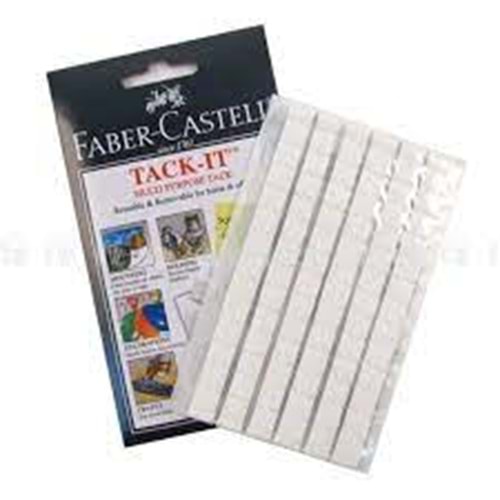 FABERCASTELL | HAMUR YAPIŞTIRICI TACK-IT 50 GR BEYAZ 18 70 64