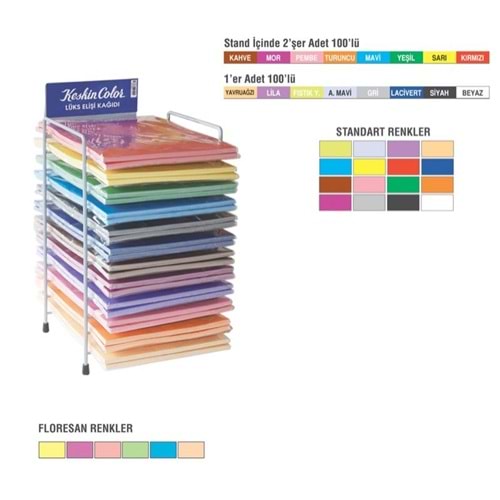 KESKİNCOLOR | 100 LÜ STANDART A4 SARI ELİŞİ KAĞIDI
