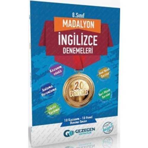 GEZEGEN | 8. SINIF 20' Lİ İNGİLİZCE DENEMELERİ - 2021