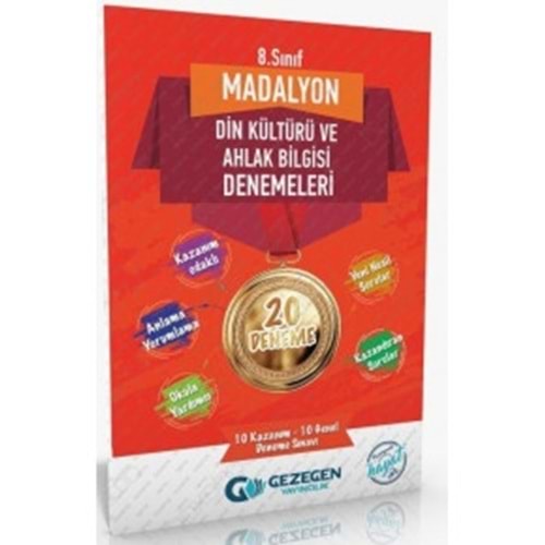 GEZEGEN | 8. SINIF 20' Lİ DİN KÜLTÜRÜ VE AHLAK BİLGİSİ DENEMELERİ - 2021