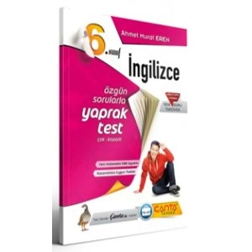 ÇANTA | 6. SINIF YT. İNGİLİZCE - 2020