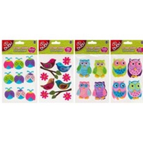 BU-BU | 3D KEÇE STİCKER UĞUR BÖCEĞİ STS008(ST0026)