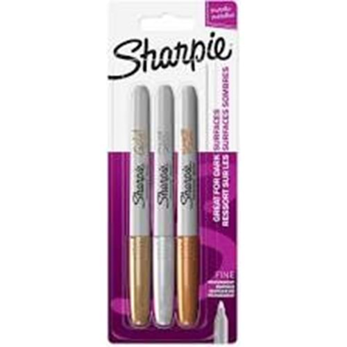 SHARPIE | METALİK MARKÖR 3 LÜ KARIŞIK 2024305