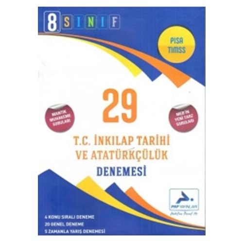 PARAF | 8. SINIF İNKILAP TARİHİ 29‘LU BRANŞ DENEME - 2026