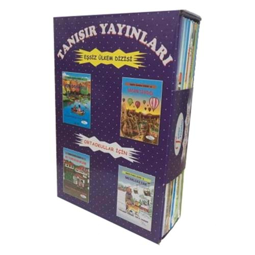 TANIŞIR | EŞSİZ ÜLKEM DİZİSİ 8 Lİ KİTAP SET