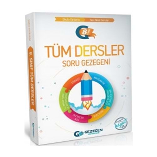 GEZEGEN | 8.SINIF TÜM DERSLER SORU BANKASI - 2022