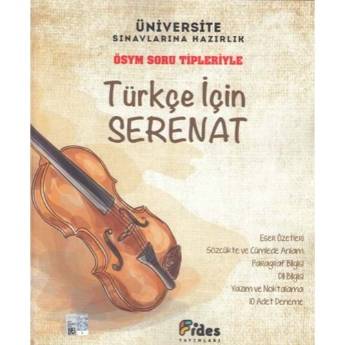 FİDES | ÖSYM SORU TİPLERİYLE TÜRKÇE İÇİN SERENAT S.B. - 2021