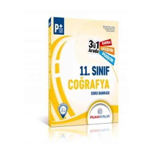 PUAN | 11.SINIF COĞRAFYA 3'Ü 1 ARADA SORU BANKASI - 2023