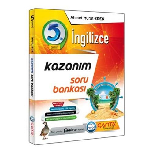 ÇANTA | 5.SINIF KAZANIM İNGİLİZCE SORU BANKASI - 2022