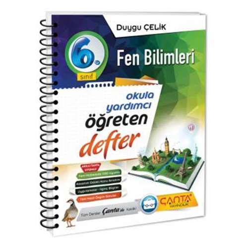 ÇANTA | 6.SINIF DEFTER ÖĞRETEN FEN BİLİMLERİ - 2022