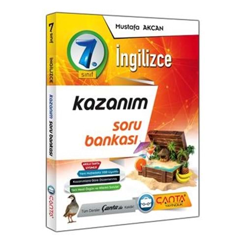 ÇANTA | 7.SINIF KAZANIM İNGİLİZCE SORU BANKASI - 2022