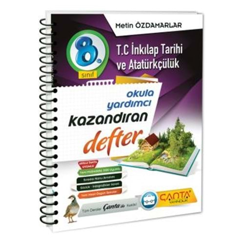 ÇANTA | 8. SINIF KAZANDIRAN DEF. TC. İNK. TAR. - 2021