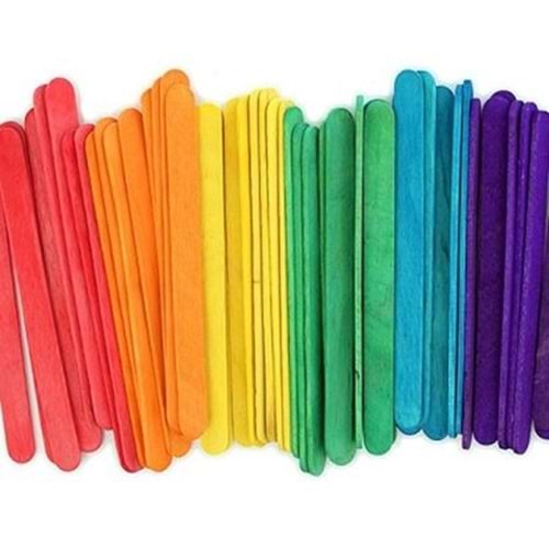 KRAF | KIDS AHŞAP ÇUBUK RENKLİ KÜÇÜK 50 Lİ KK171