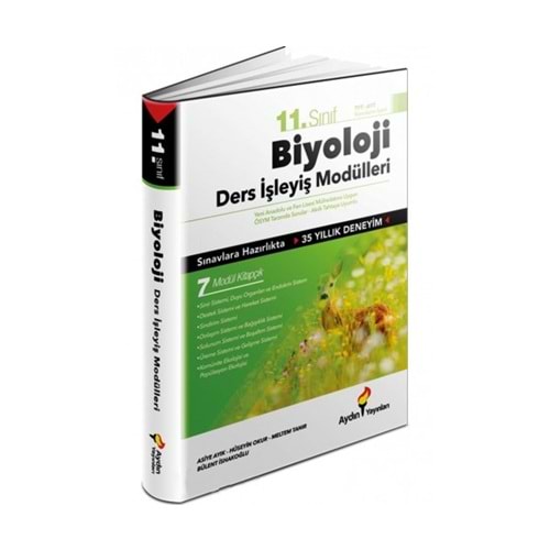 AYDIN | 11. SINIF BIYOLOJI DERS İŞLEYIŞ MODÜLLERI - 2024