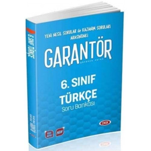 DATA | 6.SINIF GARANTÖR TÜRKÇE SORU BANKASI - 2020