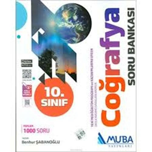 MUBA | 10. SINIF COĞRAFYA SORU BANKASI - 2024