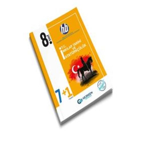 GEZEGEN | 8.SINIF T.C.İNKILAP TAR. VE ATATÜRKÇÜLÜK HB - HEPSİ BURADA (7+1 FASİKÜL) - 2022