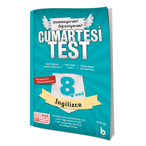 BASAMAK | 8. SINIF CUMARTESİTEST İNGİLİZCE - 2022