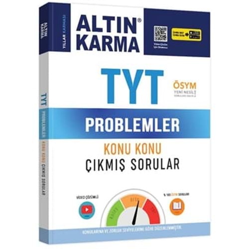 ALTINKARMA | TYT PROBLEMLER KONU KONU ÇIKMIŞ SORULAR - 2022