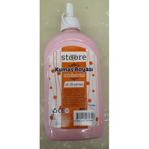 STOORE | KUMAŞ BOYASI 500ML PEMBE