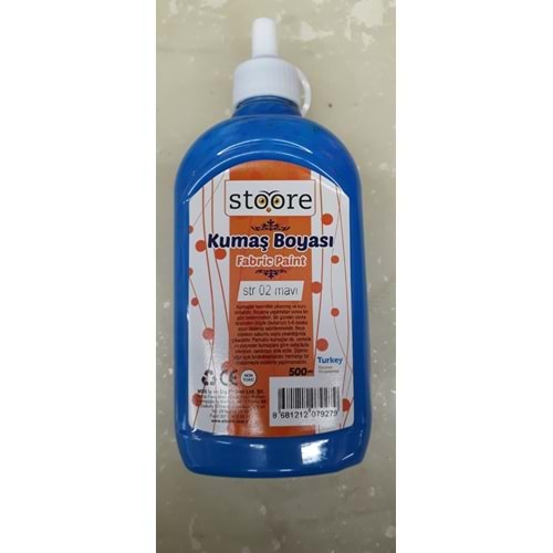 STOORE | KUMAŞ BOYASI 500 ML MAVİ