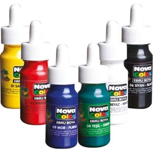 NOVACOLOR | EBRU BOYA KİRMİZİ SİSE - NC-241