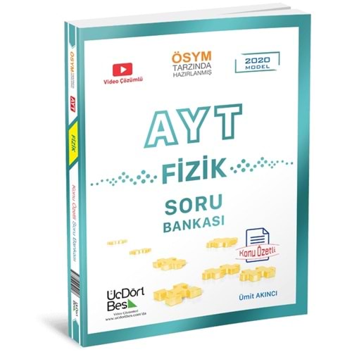 ÜÇDÖRTBEŞ | AYT FİZİK SORU BANKASI - 2026