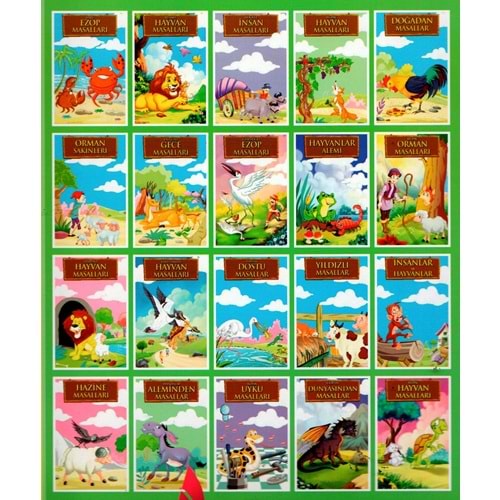 FESKOM | TATLI MİNİKLERE ALTIN ÖYKÜLER BÜYÜK BOY TEKLİ MASAL KİTABI