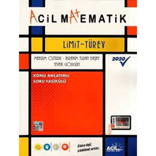 ACİL | YKS AYT LİMİT - TÜREV SORU BANKASI - 2024