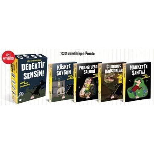 NESİL | DEDEKTİF SENSİN SERİSİ ( 4 KİTAP)