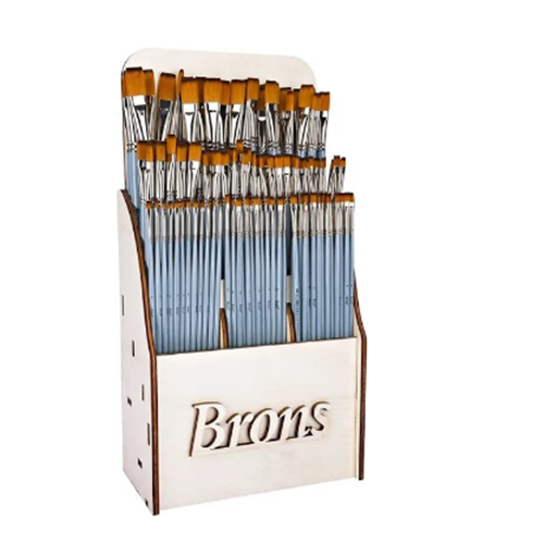BRONS | 200F SERİSİ YAGLİ FİRCA NO:10 - BR-785