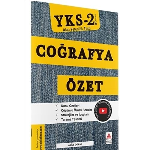 DELTA | AYT COĞRAFYA ÖZET - 2020