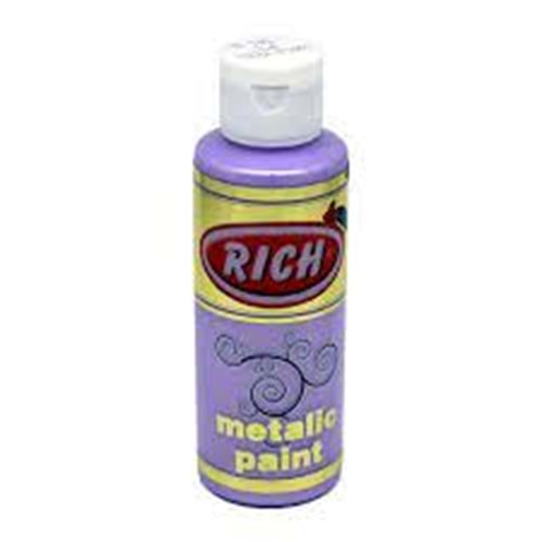 RİCH | METALİK AKRİLİK BOYA 130 cc 748 LİLA
