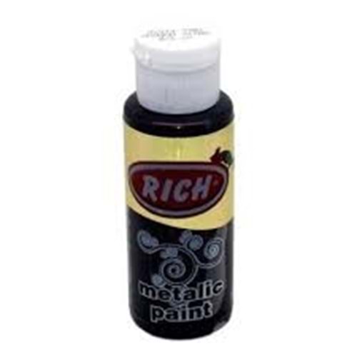 RİCH | METALİK AKRİLİK BOYA 130 cc 751 MÜRDÜM