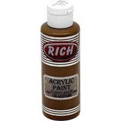 RİCH | AKRİLİK BOYA 120 cc 130 KESTANE