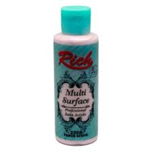 RİCH | MULTİSURFACE AKRİLİK BOYA 120 cc 2268 PAMUK ŞEKER