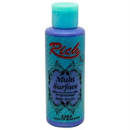 RİCH | MULTİSURFACE AKRİLİK BOYA 120 cc 2284 CEZAYİR MENEKŞESİ