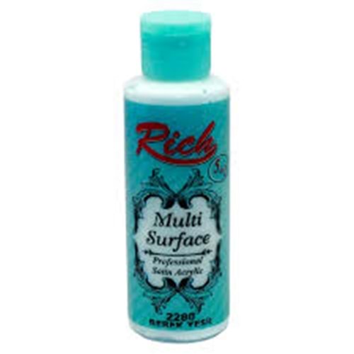 RİCH | MULTİSURFACE AKRİLİK BOYA 120 cc 2280 BEBEK YEŞİLİ